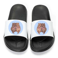 Claquette tong savate loutres amoureuses