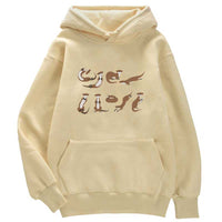 Sweat à capuche unisex Pose de Loutre