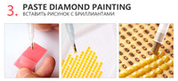 Kit peinture diamant 5D loutre - Petite Loutre