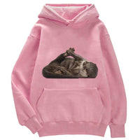 Sweat à capuche unisex Bébé Loutre