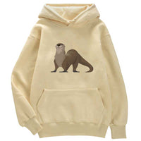 Sweat à capuche unisex Loutre Géante