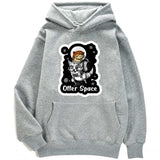 Sweat à capuche unisex Un autre espace - Petite Loutre